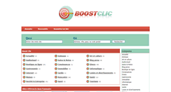Desktop Screenshot of boostclic.fr